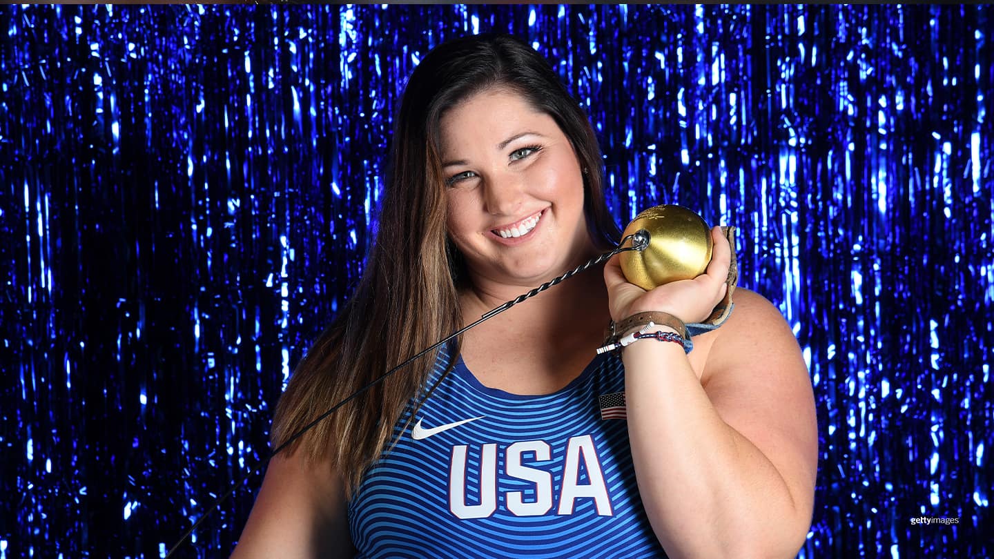 Team USA Hammer Throw World Champion DeAnna Price Balances Hugs & Headbutts On the Quest For
